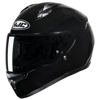 HJH232 C10 ソリッド フルフェイスヘルメット BLACK