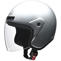 CROSS (クロス) CR-720 ジェットヘルメット シルバー