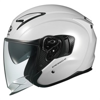 EXCEED-2 (エクシード2) オープンフェイスヘルメット パールホワイト