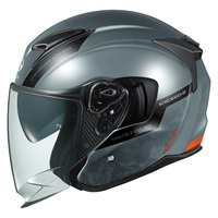 EXCEED-2 DUNE (エクシード2 デューン) オープンフェイスヘルメット グレーネイビー