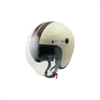 WJ-62 JETヘルメット IVORY/BROWN