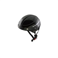 STR-Z ハーフヘルメット SOLIDBLACK
