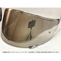 SHOEIヘルメット用 ミラーシールド CPB-1V PINLOCK クリアベース