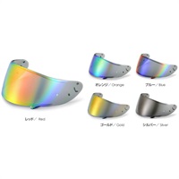 【在庫限り】ミラーシールド SHOEI CJ-2 PINLOCK メロースモーク/チタンシルバー