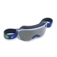 WABI ゴーグル シルバーミラーレンズ ブルー/グリーン