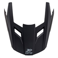 バイザー DFGエースヘルメット用 マットブラック