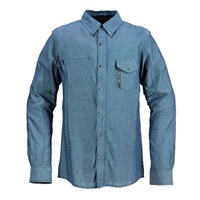 RR1004 ラフ ライドシャツFP シャンブレーネイビー