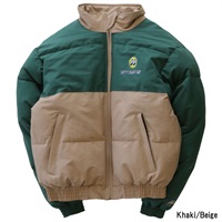 【在庫限り】MOONEYES PUFFY JACKET カーキ/ベージュ