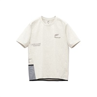 EVU102M EVOKE SHORT SLEEVE SHIRTS LIGHT GREY