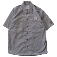 【在庫限り】 CSY-5054muscle DUTY パッド付シャツジャケット グレー/ワイン