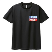 オリジナルドライTシャツ/バックロゴ ブラック