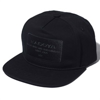 8906 FABRIC LOGO CAP キャップ  ブラック