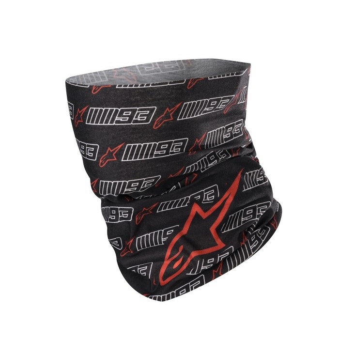 MM93 NECK TUBE ネックチューブ(123 BLACK WHITE RED)