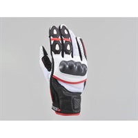 HBG-053 スポーツメッシュグローブ ブラック/ホワイト/レッド