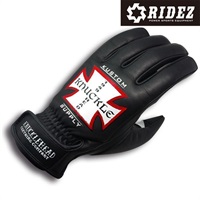 【在庫限り】 KGK2703 KNUCKLEHEAD WILDCAT GLOVE Kustomcross 3シーズン/グローブ ブラック
