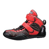 【サイズにより在庫限り】EXA11 ライディングシューズ (エクサ イレブン) レッド