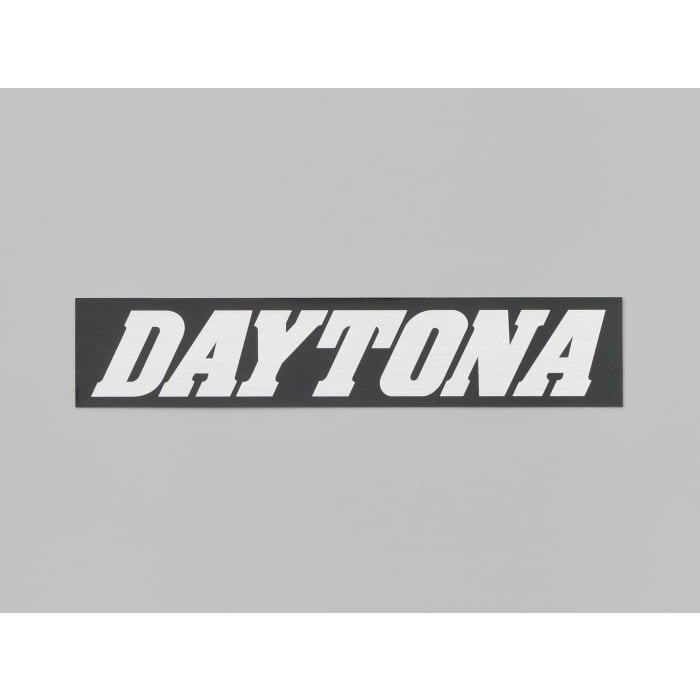 ＜DAYTONA＞ ステッカー 150×30mm(黒/銀（文字）)