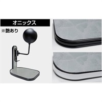 ヘルメットスタンド オニックス 艶あり メッキモール