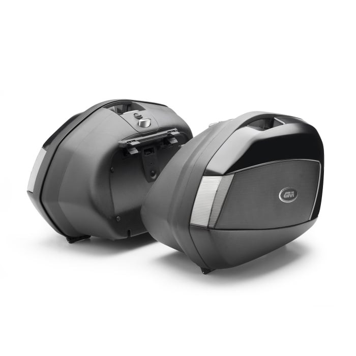 V35N / V35NT 未塗装ブラック（左右セット）35L サイドケース(未塗装ブラック TECH)