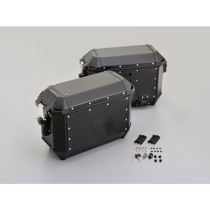 ALA36A / ALA36B PACK2 TREKKER ALASKA 36L（左右セット）サイドケース(ブラック)