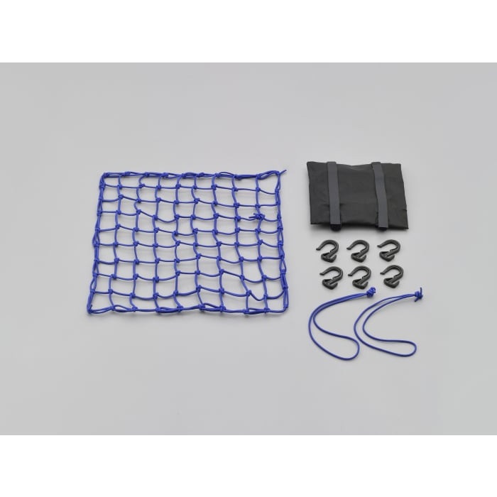 ポーチ付きネット＆フック Lサイズ(ブルー)