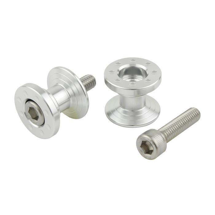 アルミツーリング荷掛けフック M6 ショート(シルバー)