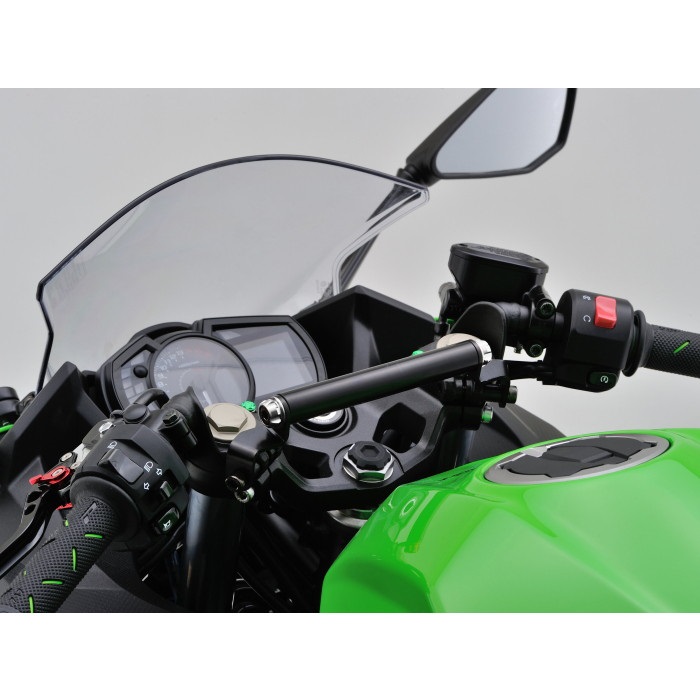 車種別マルチバーホルダー Ninja400 18-24  / Ninja250 18-24(カラー：アッシュシルバー付属)