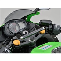 車種別マルチバーホルダー Ninja ZX-4R / Ninja ZX-25R カラーアッシュシルバー付属