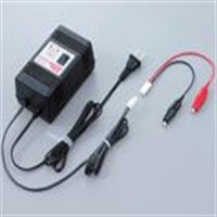バイク用維持充電器+ワニ口クリップ付き配線セット