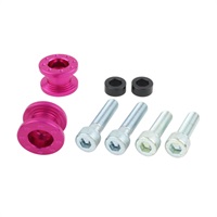 POSH レーシングスタンドフック M10 2pcs/set PINK