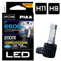 LED H11/H9タイプ 6600k 12v 18w 1個入り
