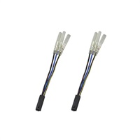 【在庫限り】 カワサキウインカー変換カプラー（ダブル球用/2本セット）ZEPHYR750(2004-)フロントZRX1200R