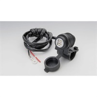 USBポートキット USBx2 トータルDC5V/4A ハンドルクランプ