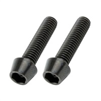 テーパーキャップボルト（ステンレス/ブラック）（2本入）M6X25mm（P-1.0）