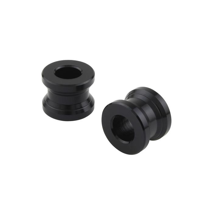 アルミカラースプールタイプ 内径M6 厚さT=10mm（2個入り）(ブラック)