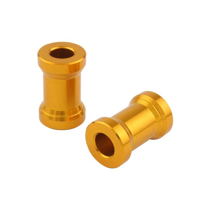 アルミカラースプールタイプ 内径M6 厚さT=20mm（2個入り）(ゴールド)