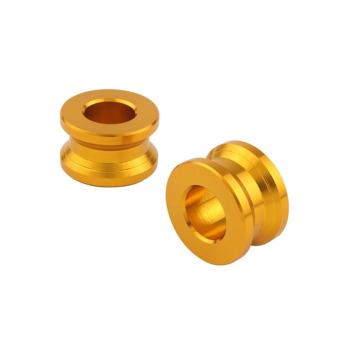 アルミカラースプールタイプ 内径M8 厚さT=10mm（2個入り）(ゴールド)