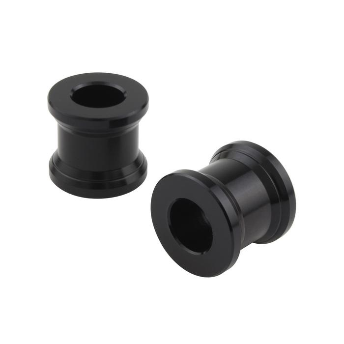アルミカラースプールタイプ 内径M8 厚さT=15mm（2個入り）(ブラック)