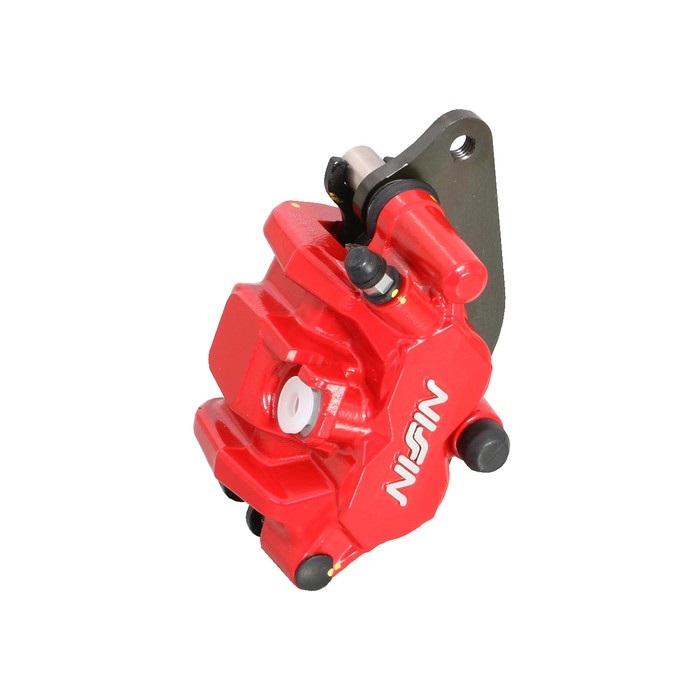 2ポットブレーキキャリパー モンキー125(JB02/JB03/JB05)(レッド)