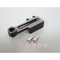 リアキャリパーサポート ブラック (brembo 40mmピッチ 左側用＆スタンダードローター径対応) HARLEY SPORTSTER 883/1200 05-07