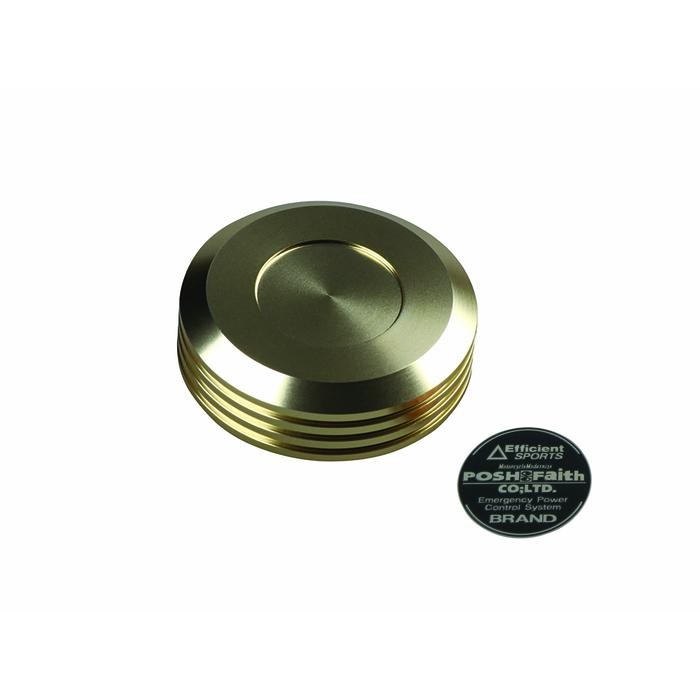 マスターシリンダーキャップ NISSIN（ニッシン）外径 Φ59mm 用(ｼｬﾝﾊﾟﾝｺﾞｰﾙﾄﾞ)