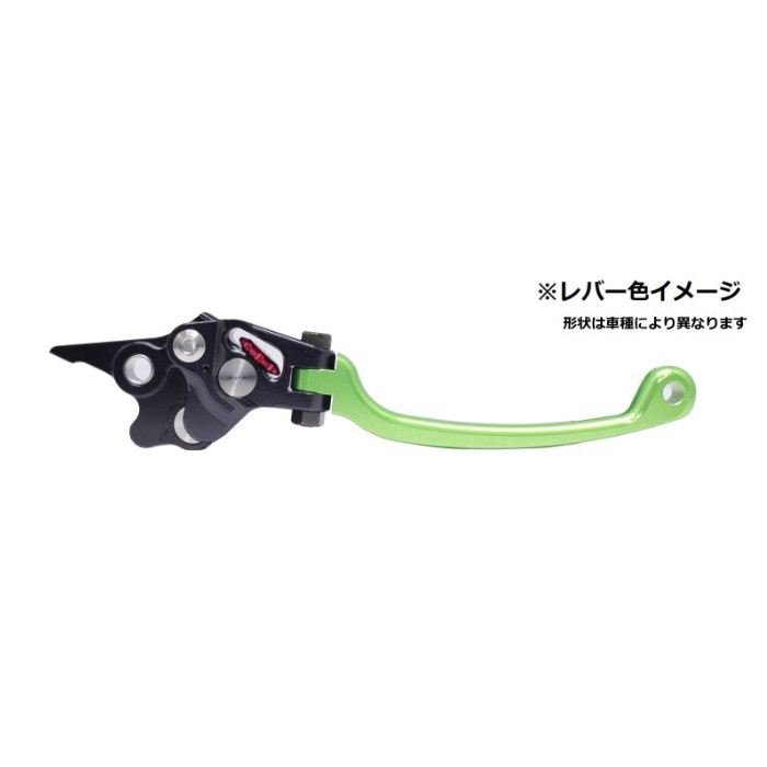 STFブレーキレバー CBR600RR 07-24/HAWK11 23等(グリーン)