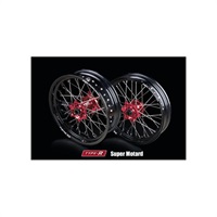 TGR レーシングホイール TYPE-R スーパーモタード グリーンハブ 前後セット CRF250L /L-S//Rally/-S(MD47)