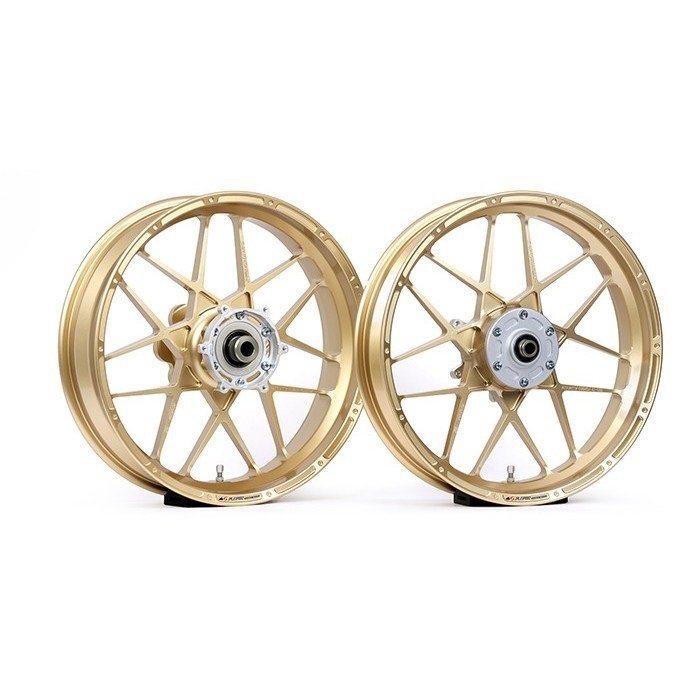 アルミ鍛造ホイール [TYPE-X] F 350-17 DR-Z4SM 25(ゴールド)