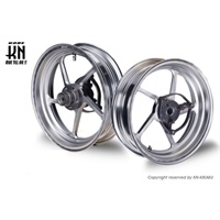 RCB 鍛造ホイール前後セット【FG506】【NMAX125/155】シルバー