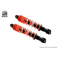 YSS ガスショック【ブラック/レッド】335mm【PCX125/PCX150】DTGプラス