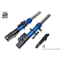 スーパーフロントフォーク【ブルー】シグナスX 【4/5型】260mm/STDキャリパー