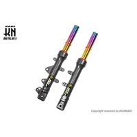 NCY フロントフォーク【N-17】チタンカラー【シグナスグリファス/GRYPHUS 6型】