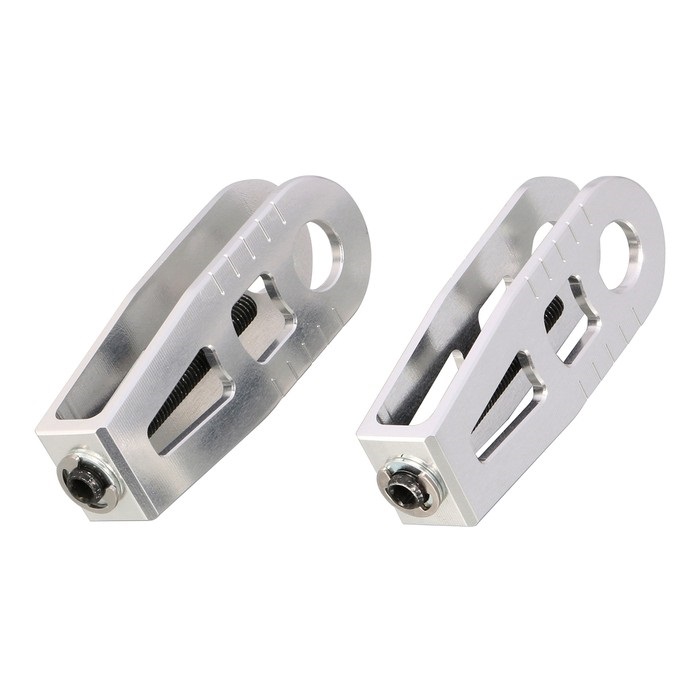 チェーンアジャスター モンキー125（JB02/JB03/JB05）(シルバーアルマイト)