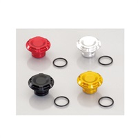 【在庫限り】ステムナットキャップ シルバーアルマイト